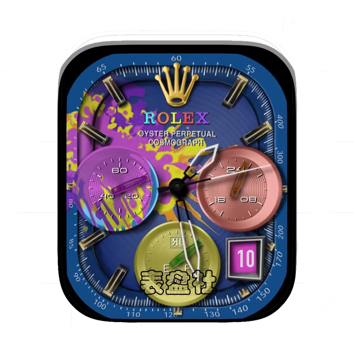 Rolex劳力士绚丽三盘式年历Ultra专用表盘