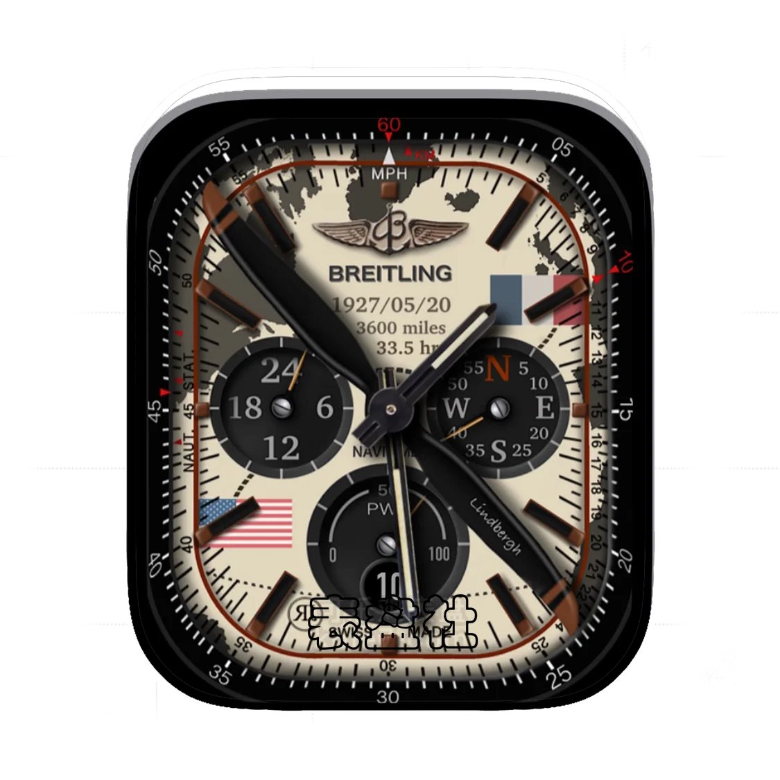 Breitling百年灵三盘式Ultra专用表盘