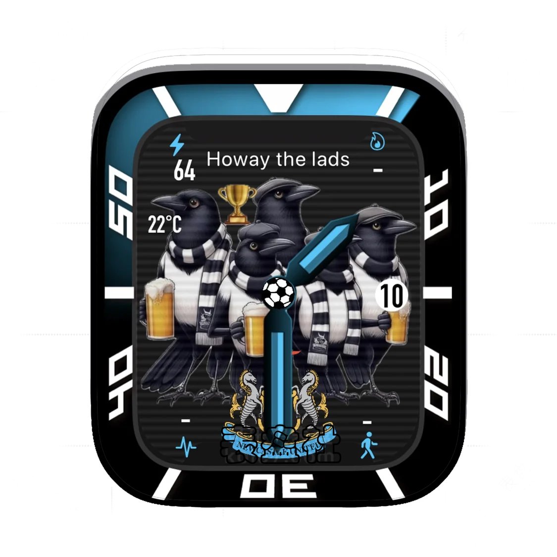 诺兹郡足球俱乐部喜鹊足球队表盘