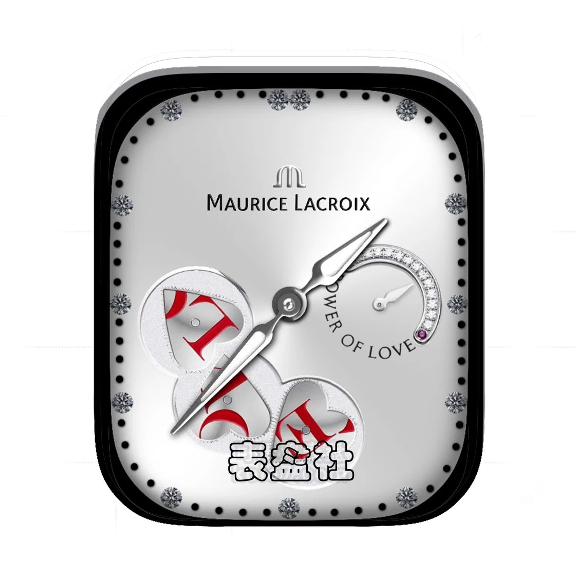 Maurice Lacroix艾美LOVE爱心时分Ultra专用表盘.clock&clock2 77465
