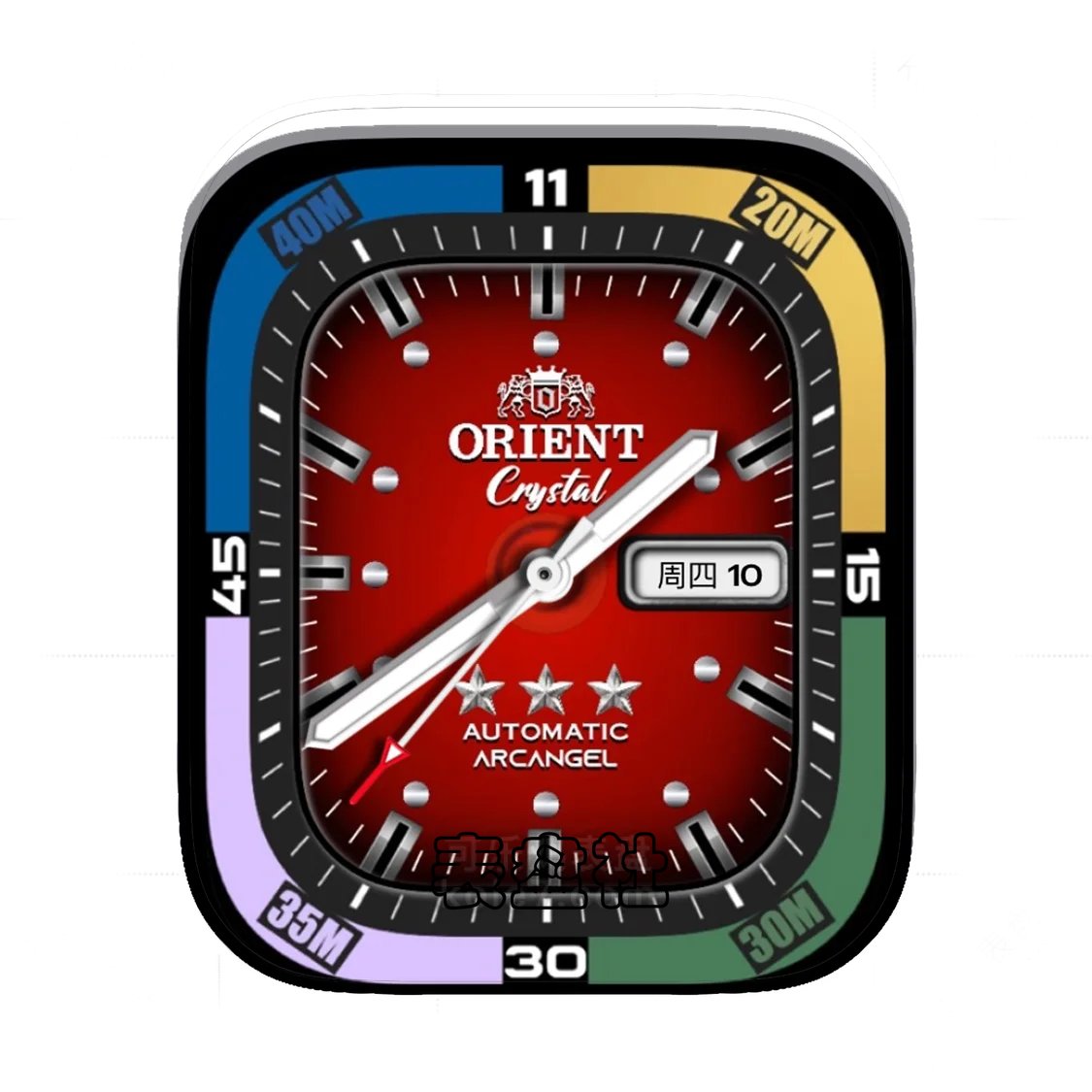 Orient东方双狮拼色Ultra专用表盘