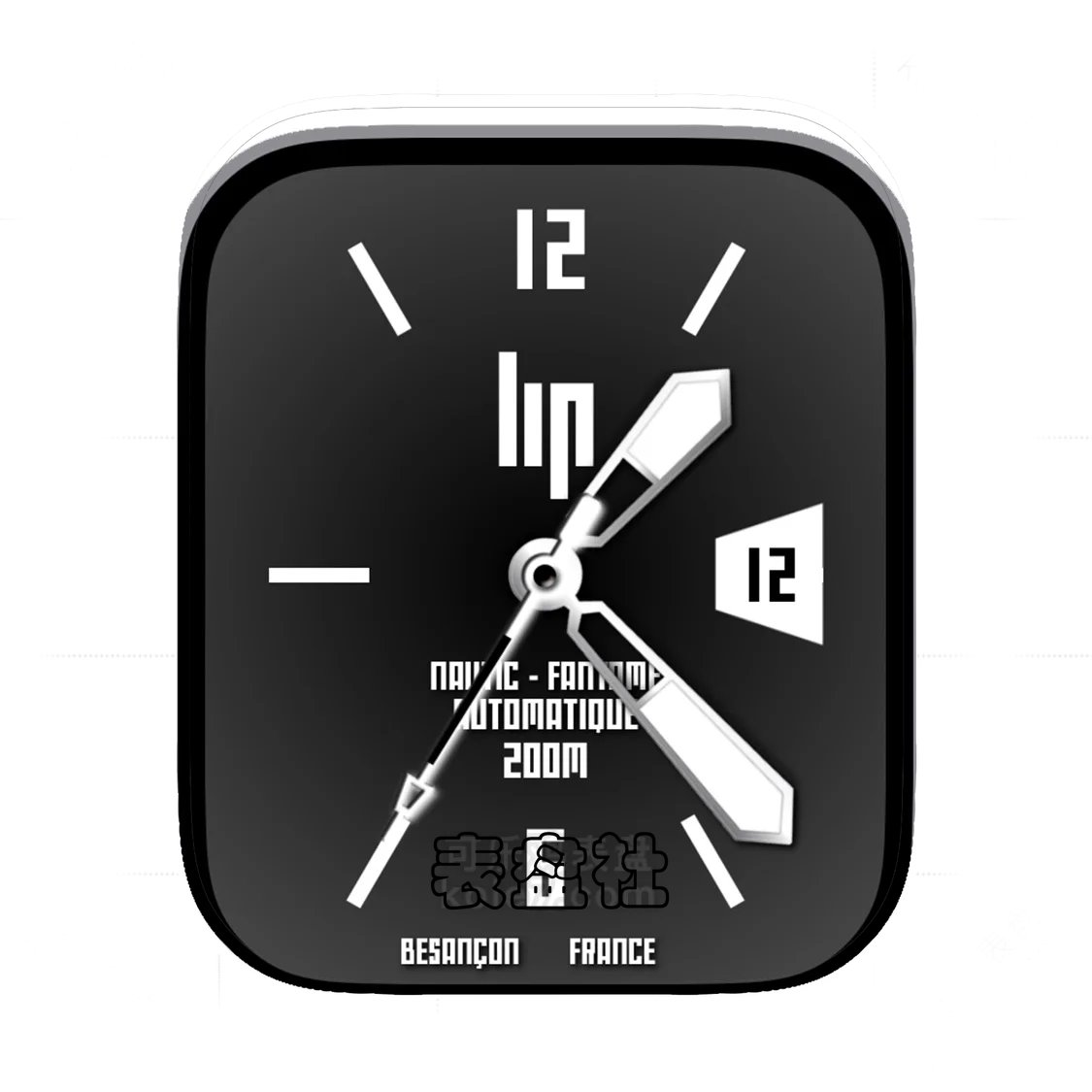 HP惠普logo简约风格表盘