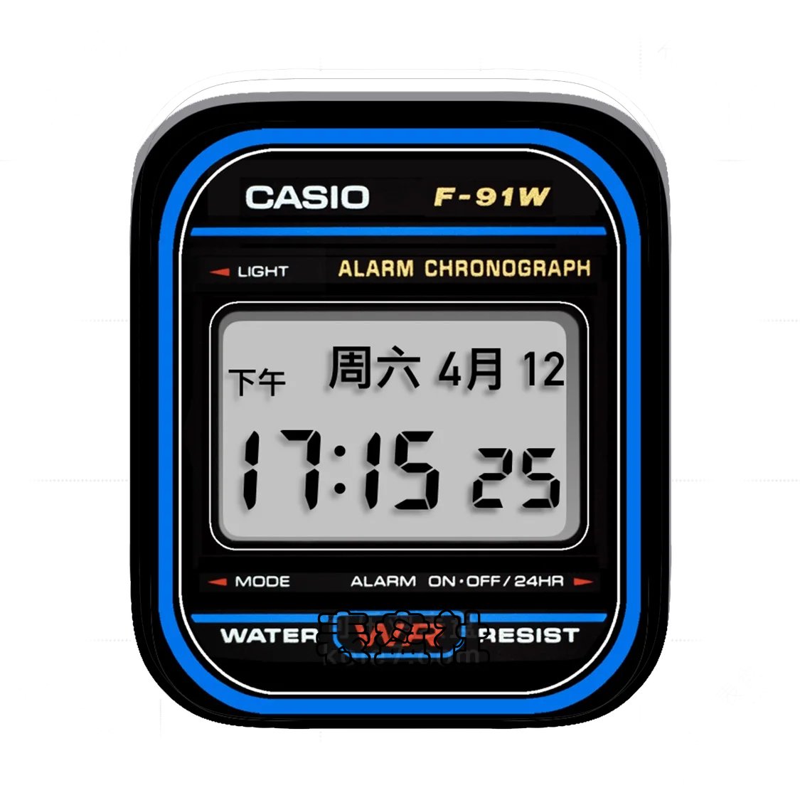 Casio卡西欧简约数字Ultra专用表盘