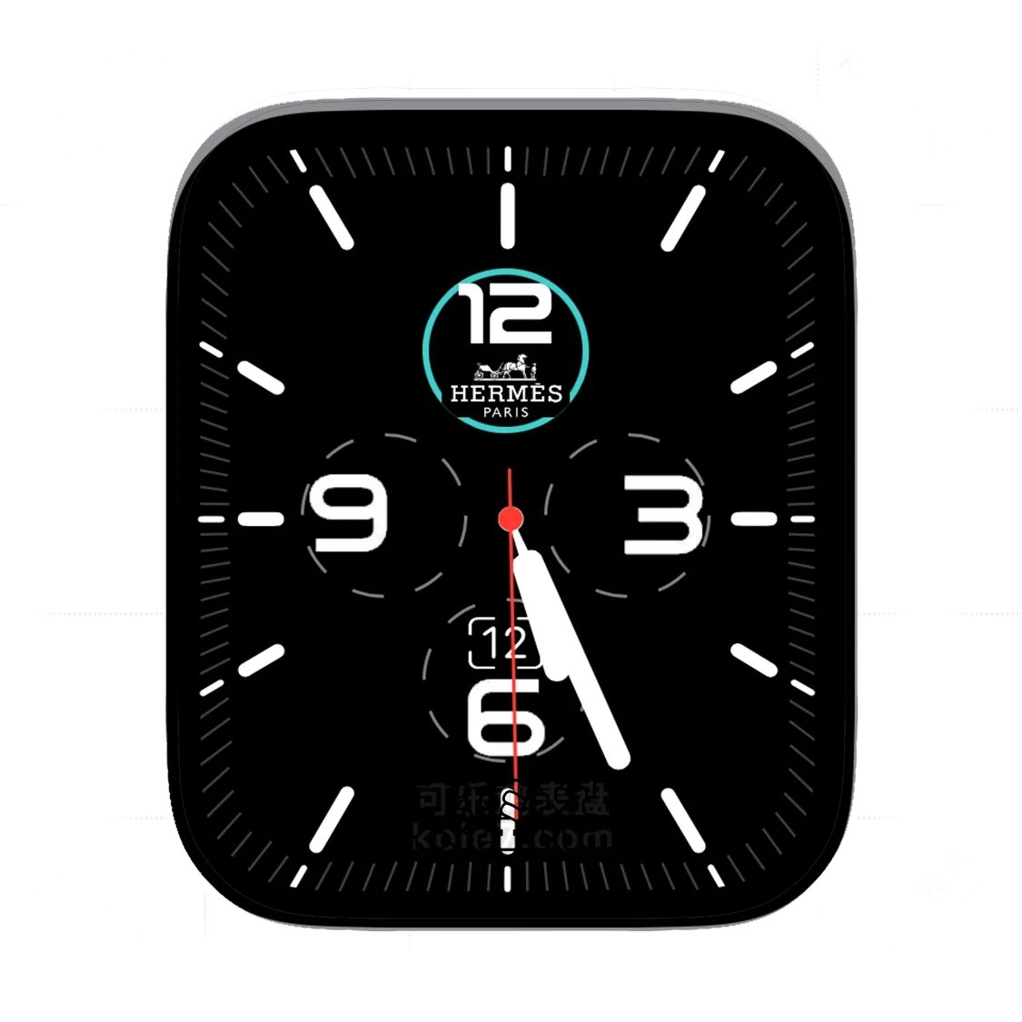Hermes爱马仕简约数字表盘