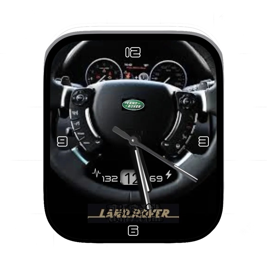 land rover路虎方向盘简约数字表盘