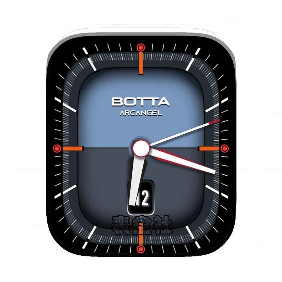 Botta博塔灰黑简约Ultra专用表盘