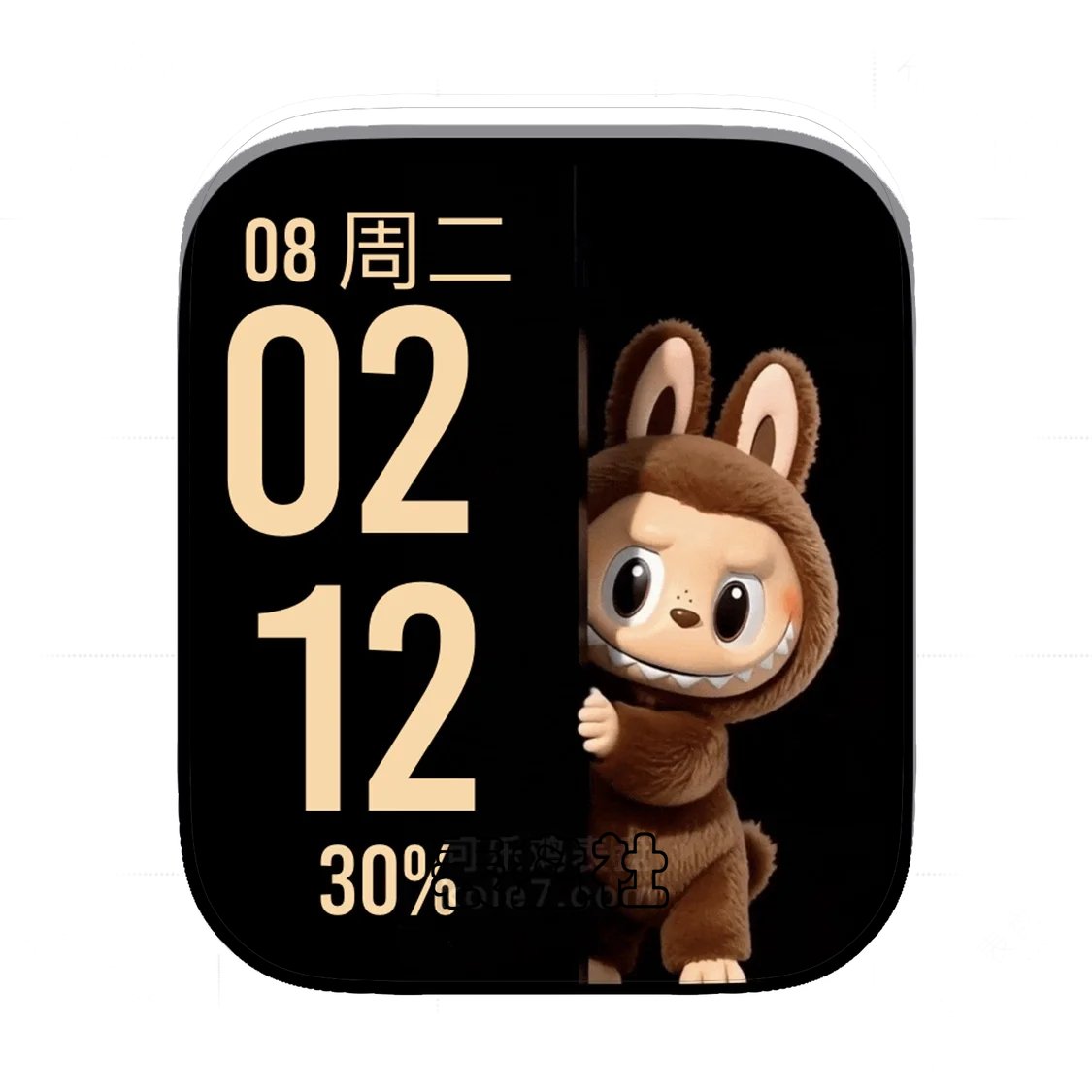 LABUBU开门拉布布表盘.clock&clock2 77947