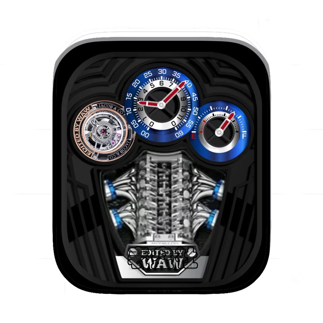 Jacob & Co杰克宝布加迪发动机Ultra专用表盘