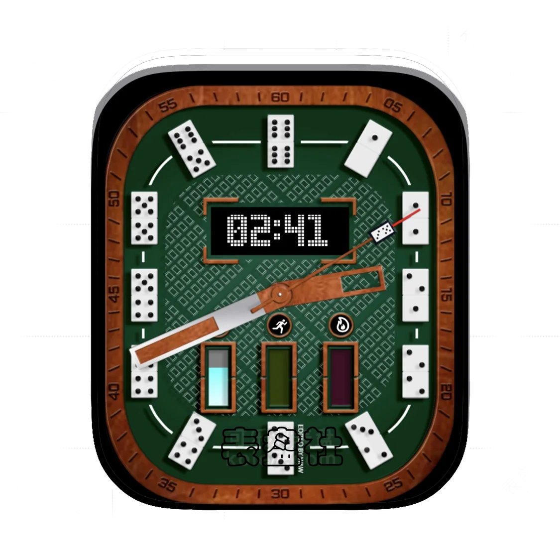 骨牌简约数字Ultra专用表盘