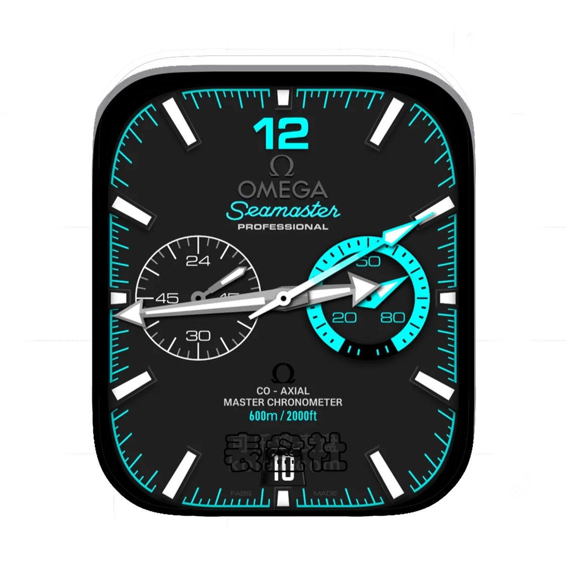 Omage欧米茄双盘式夜光Ultra专用表盘