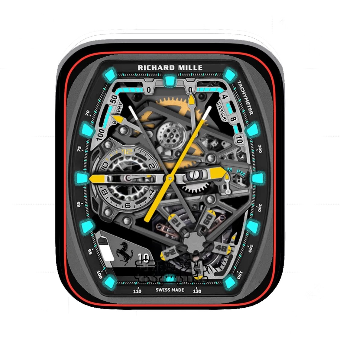 RICHARD MILLE理查德米勒高级机械夜光Ultra专用表盘
