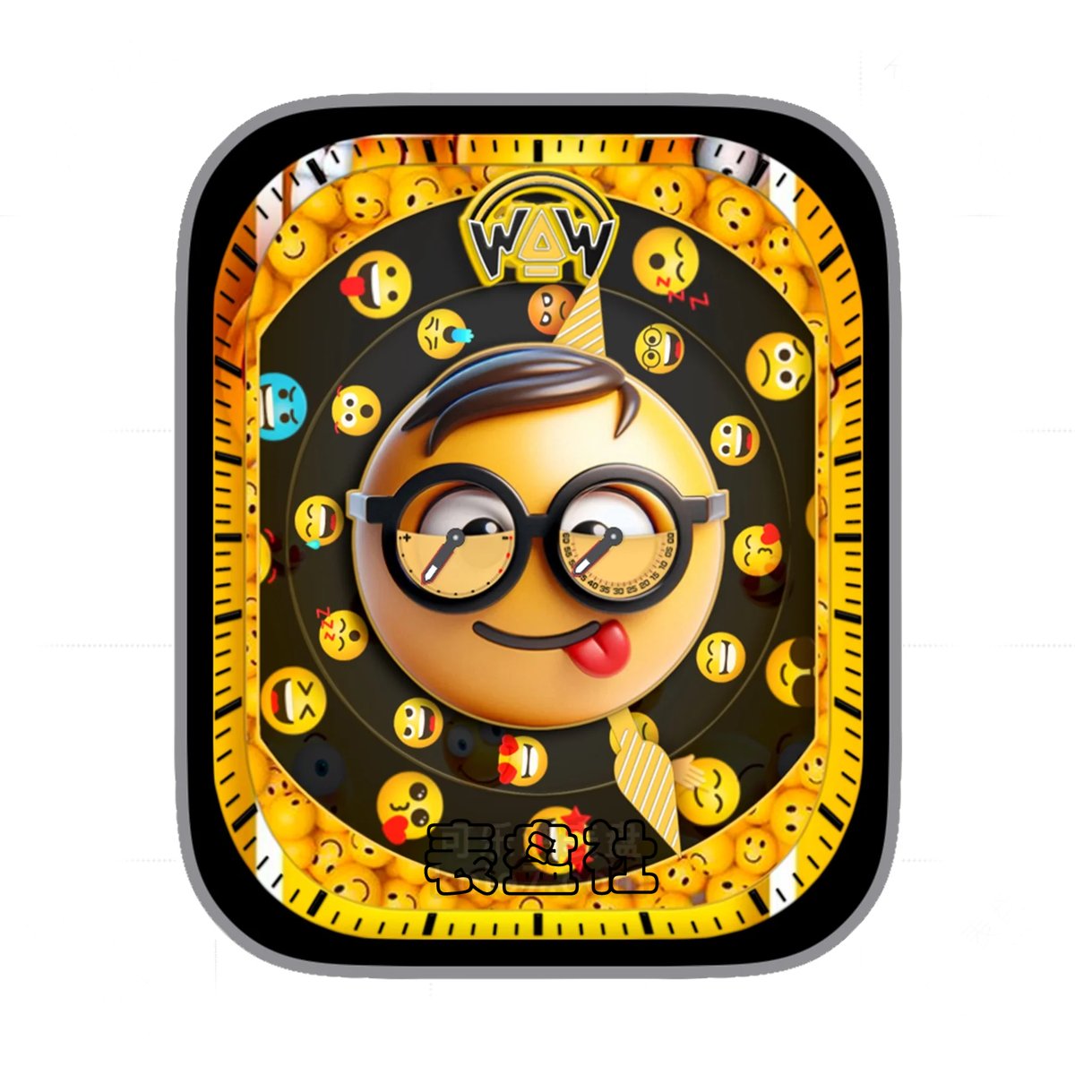 可爱表情包Ultra专用表盘.clock&clock2 78397