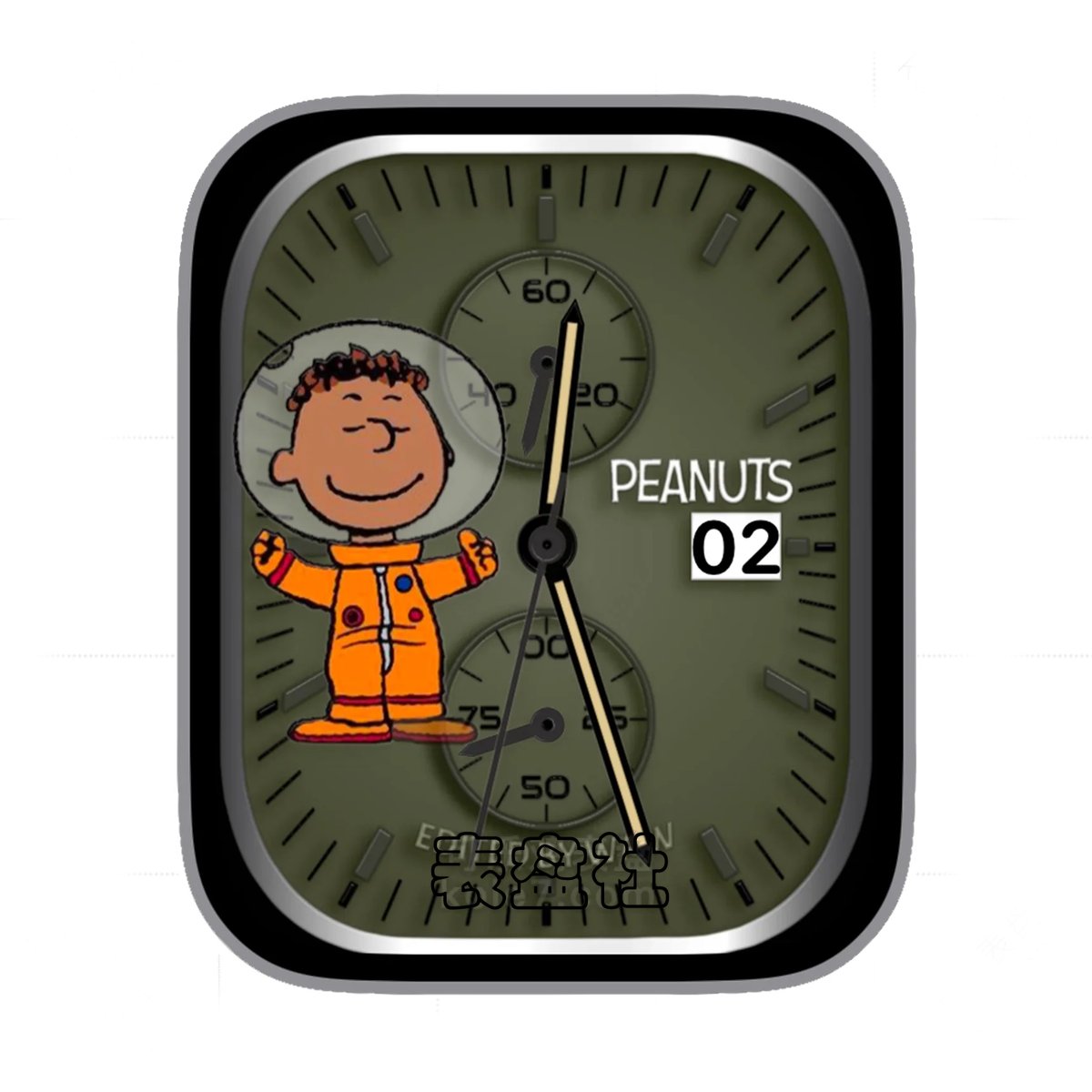 PEANUTS花生漫画查理·布朗双盘式年历Ultra专用表盘