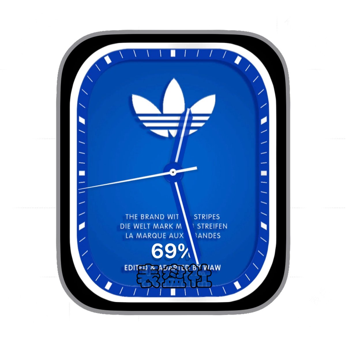 Adidas阿迪达斯蓝盘简约Ultra专用表盘