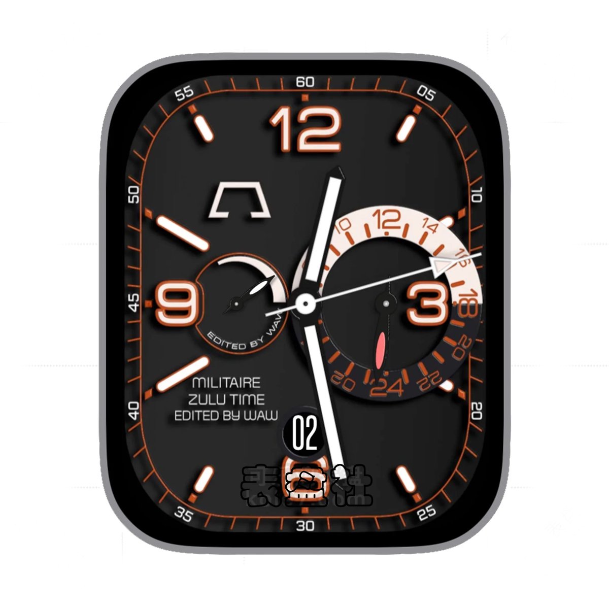 Anonimo 阿诺尼莫酷黑双盘式Ultra专用表盘