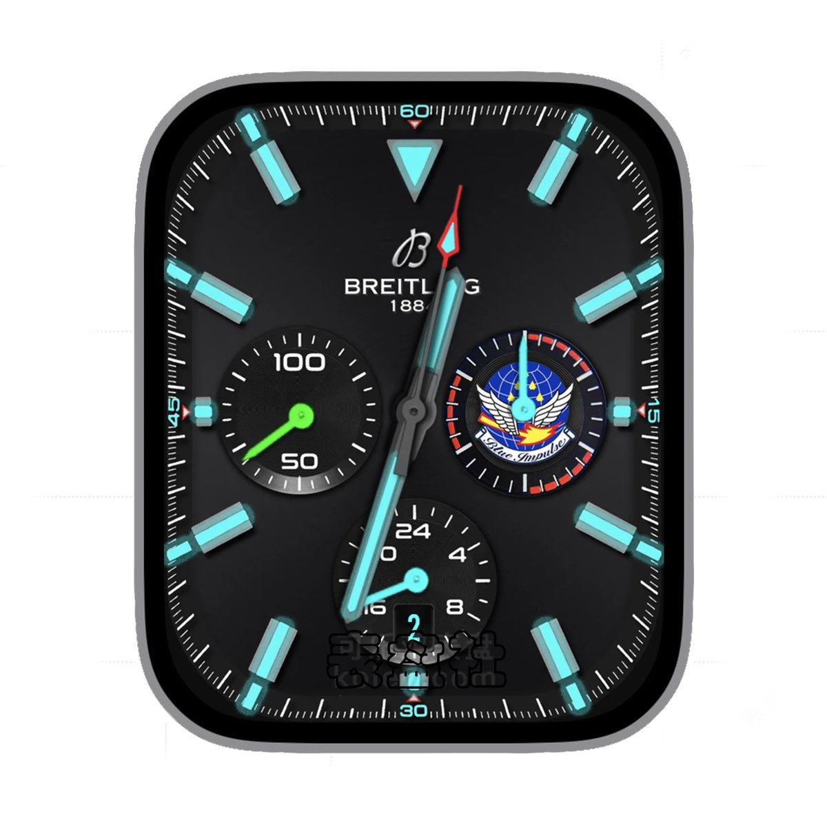 Breitling百年灵三盘式夜光Ultra专用表盘.clock&clock2 78520