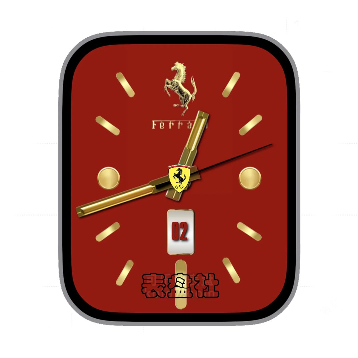 Ferrari法拉利简约风格年历Ultra专用表盘