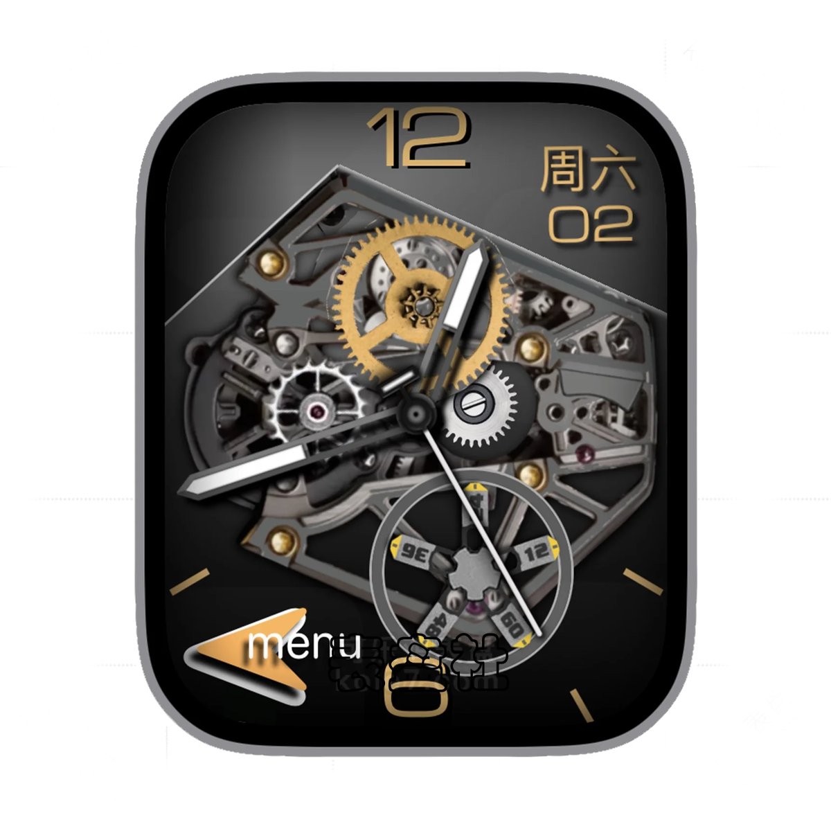 酷黑机械齿轮Ultra专用表盘