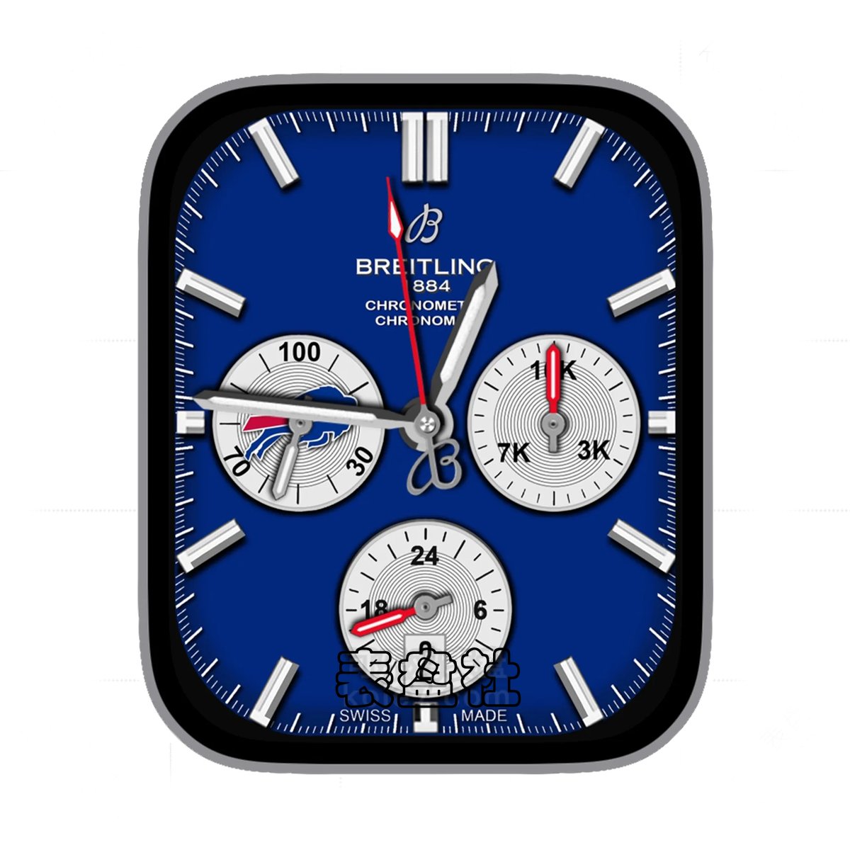 Breitling百年灵蓝盘三盘式Ultra专用表盘