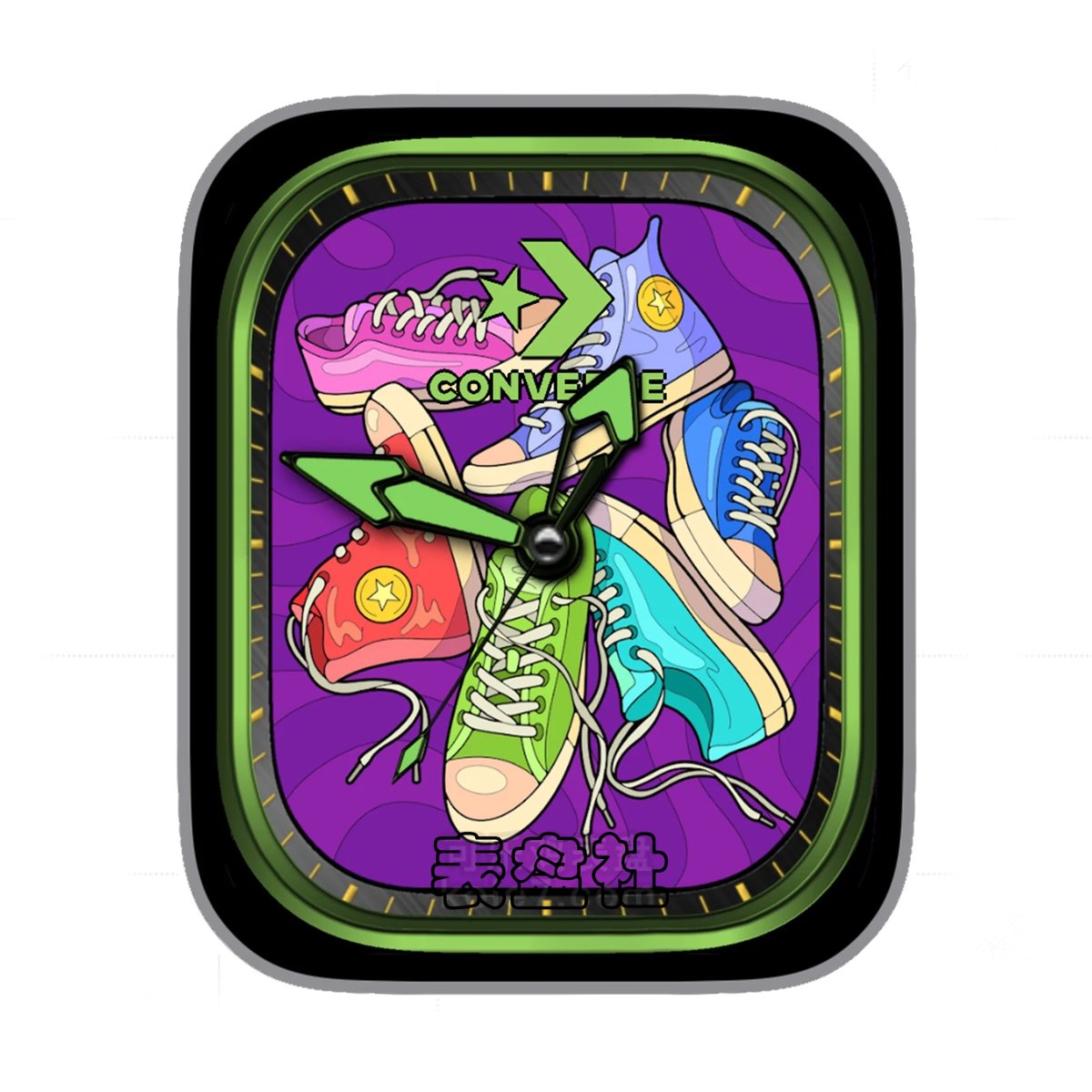 Converse匡威彩色鞋Ultra专用表盘.clock&clock2 78643