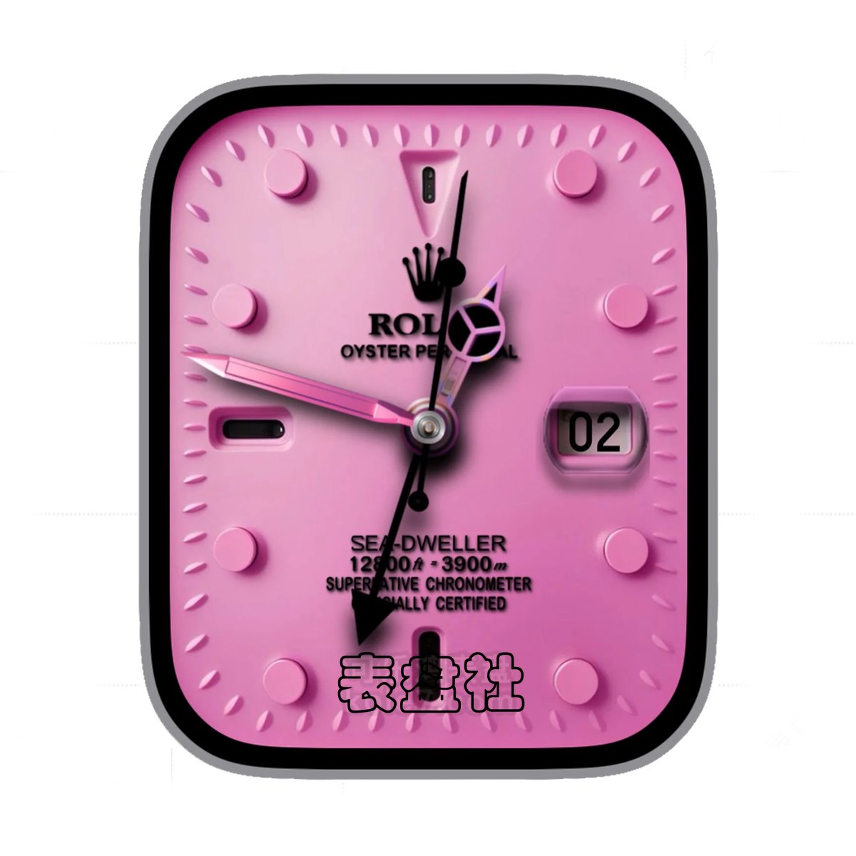 Rolex劳力士粉红色女士专属表盘