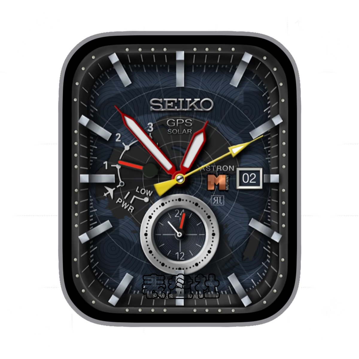 Seiko精工高级GPS版年历Ultra专用表盘.clock&clock2 78712