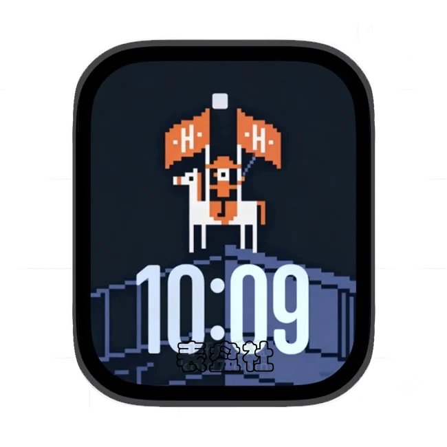 Hermes爱马仕纪念款福宝举旗苹果手表iwatch原生系统表盘