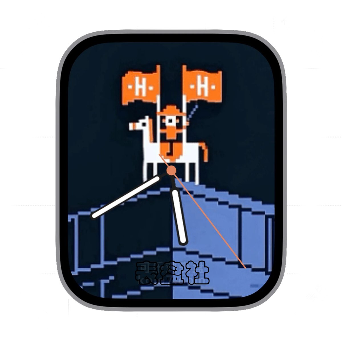 Hermes爱马仕纪念款福宝动画表盘