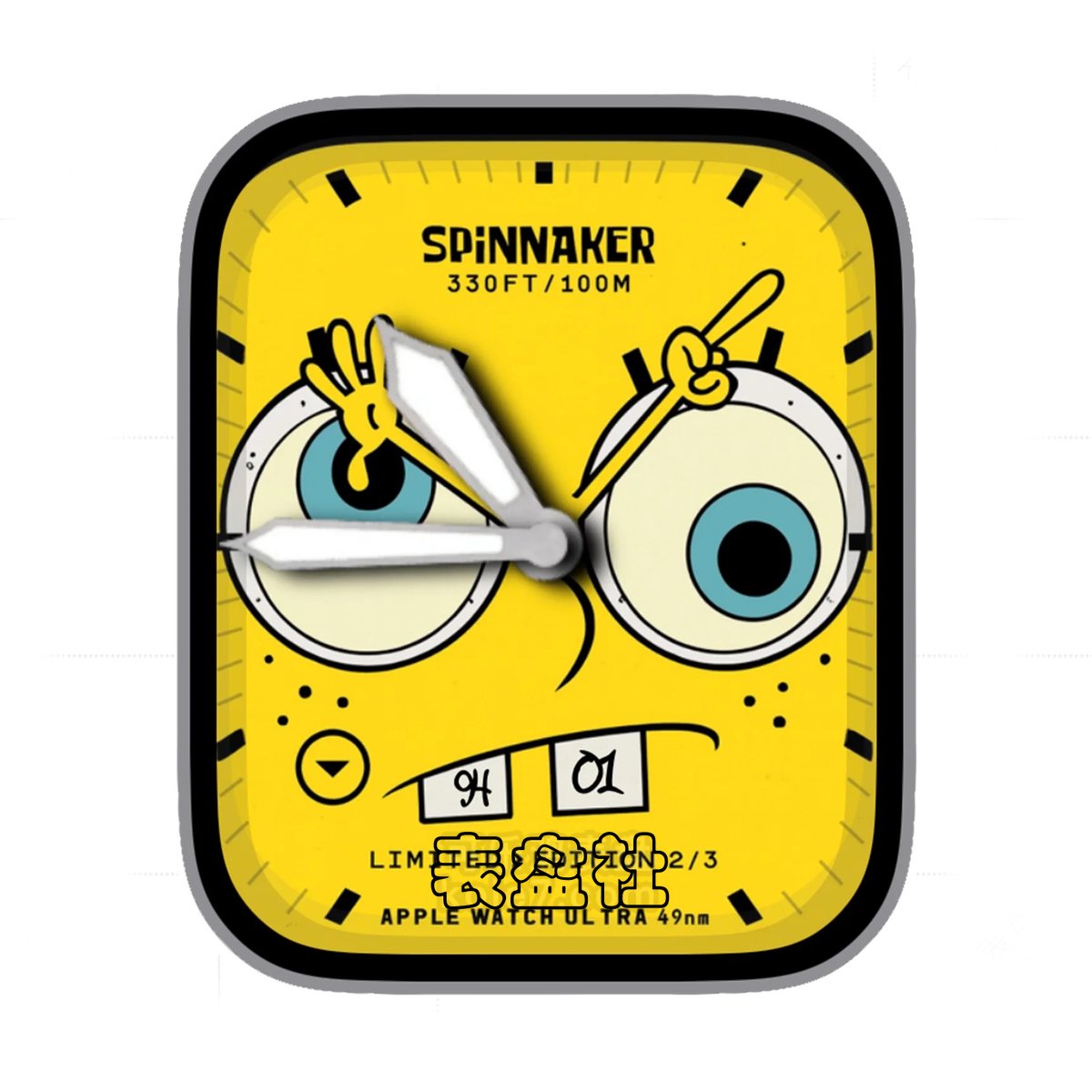 海绵宝宝表情简约Ultra专用表盘.clock&clock2 78851