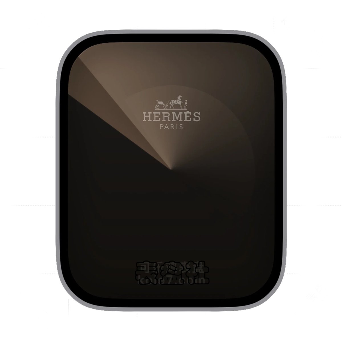 Hermes爱马仕极简风格褐色表盘.clock&clock2 78935