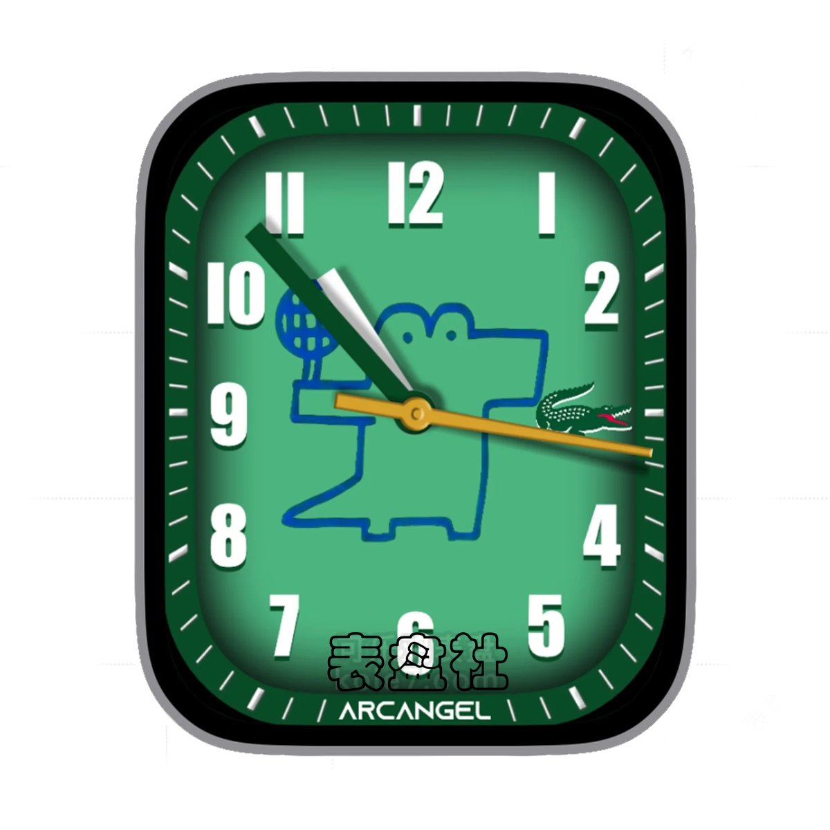 LACOSTE鳄鱼牌简约数字Ultra专用表盘