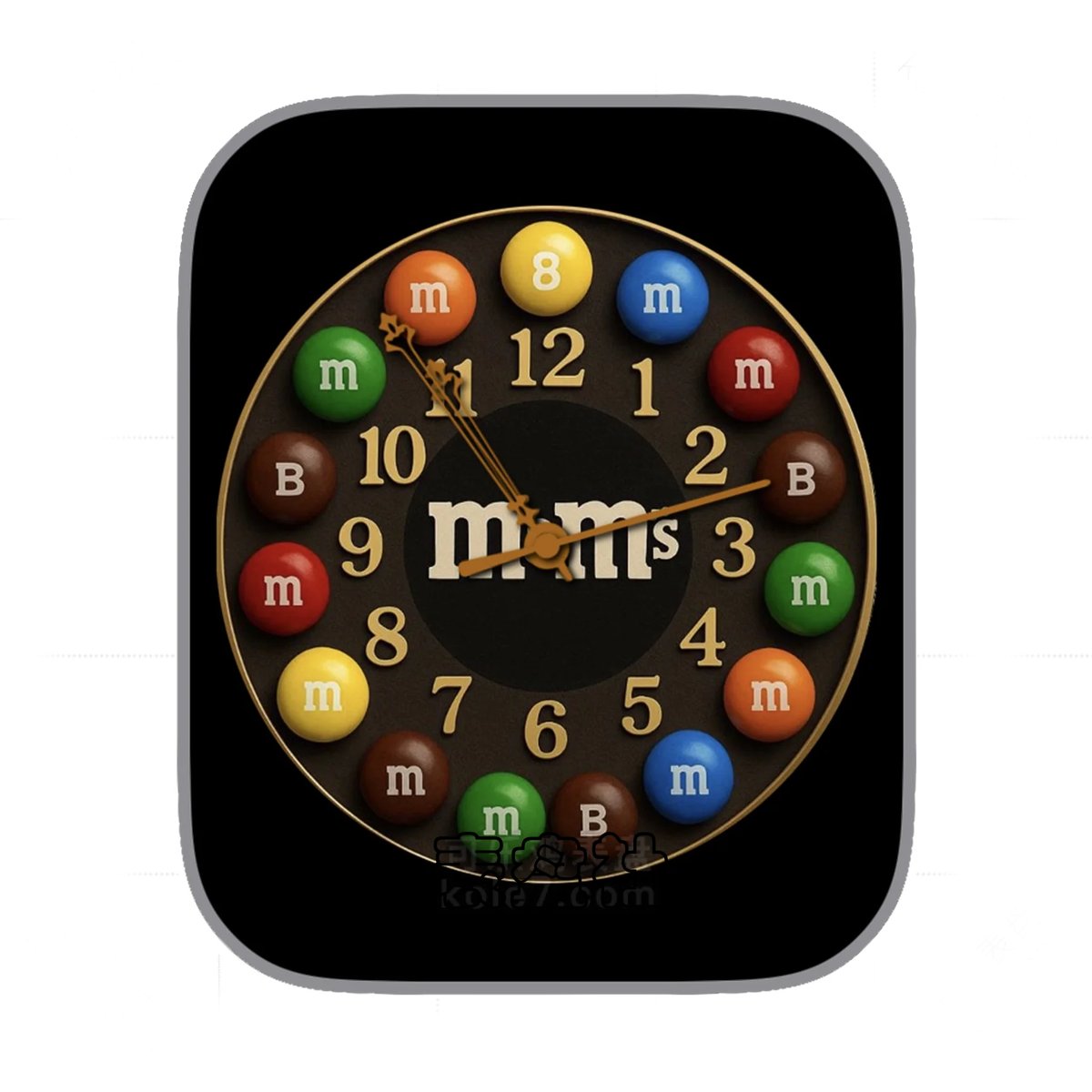 M&M’s简约数字表盘.clock&clock2 78959