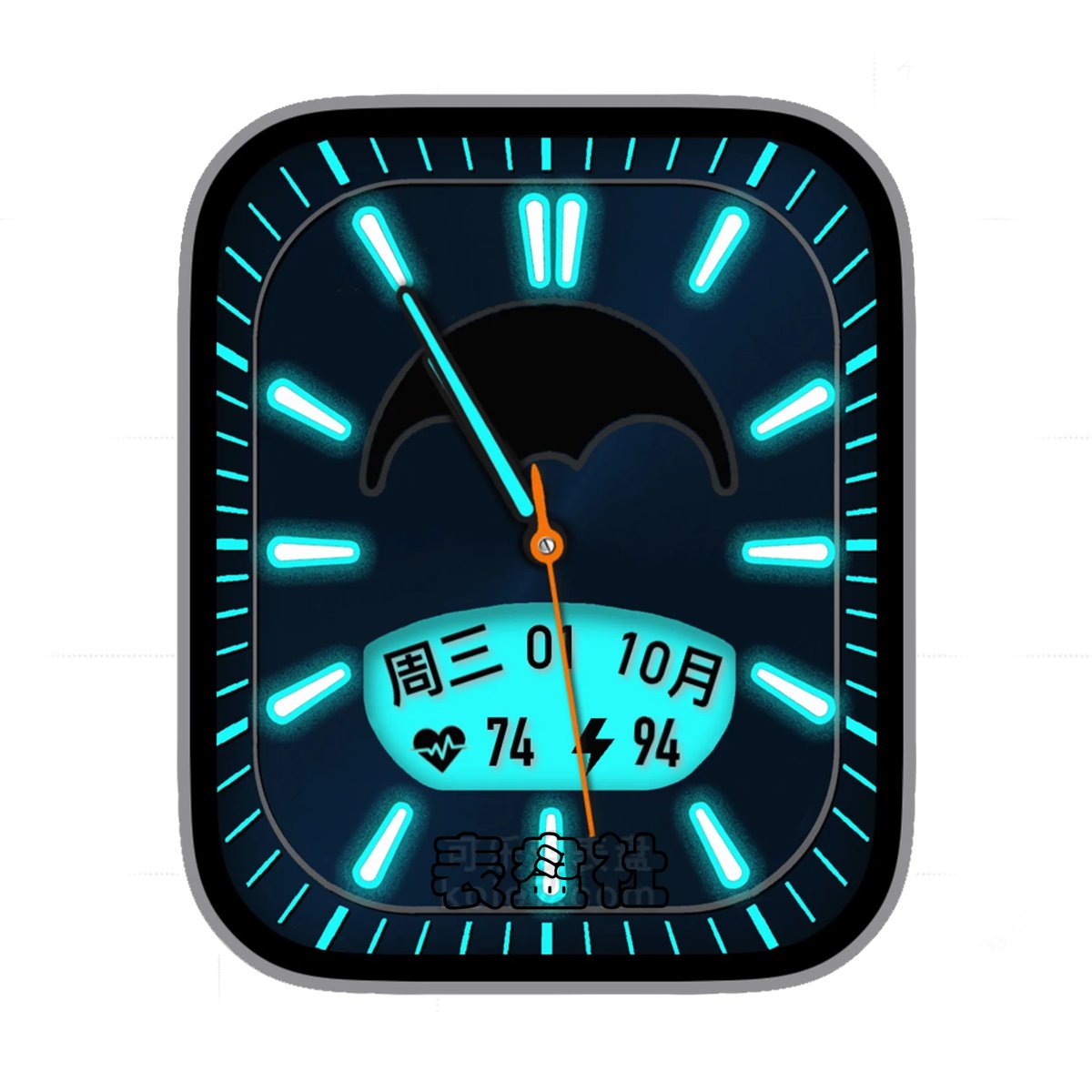 Rijke Miffy荷兰童趣米菲兔月相手动夜光Ultra专用表盘