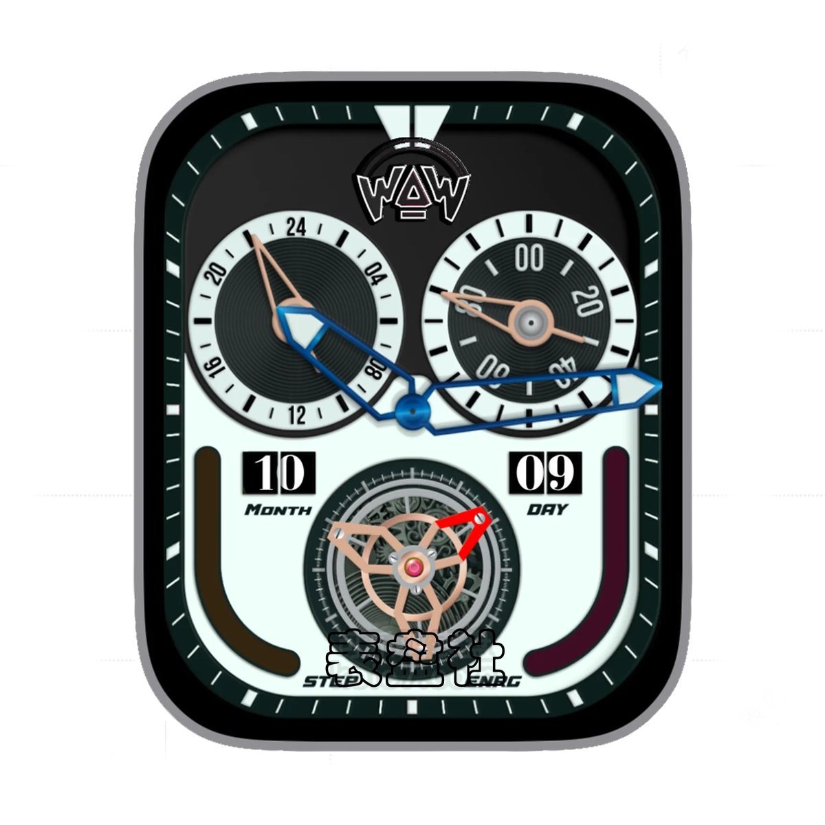 双盘式陀飞轮ultra专用表盘.clock&clock2 79331