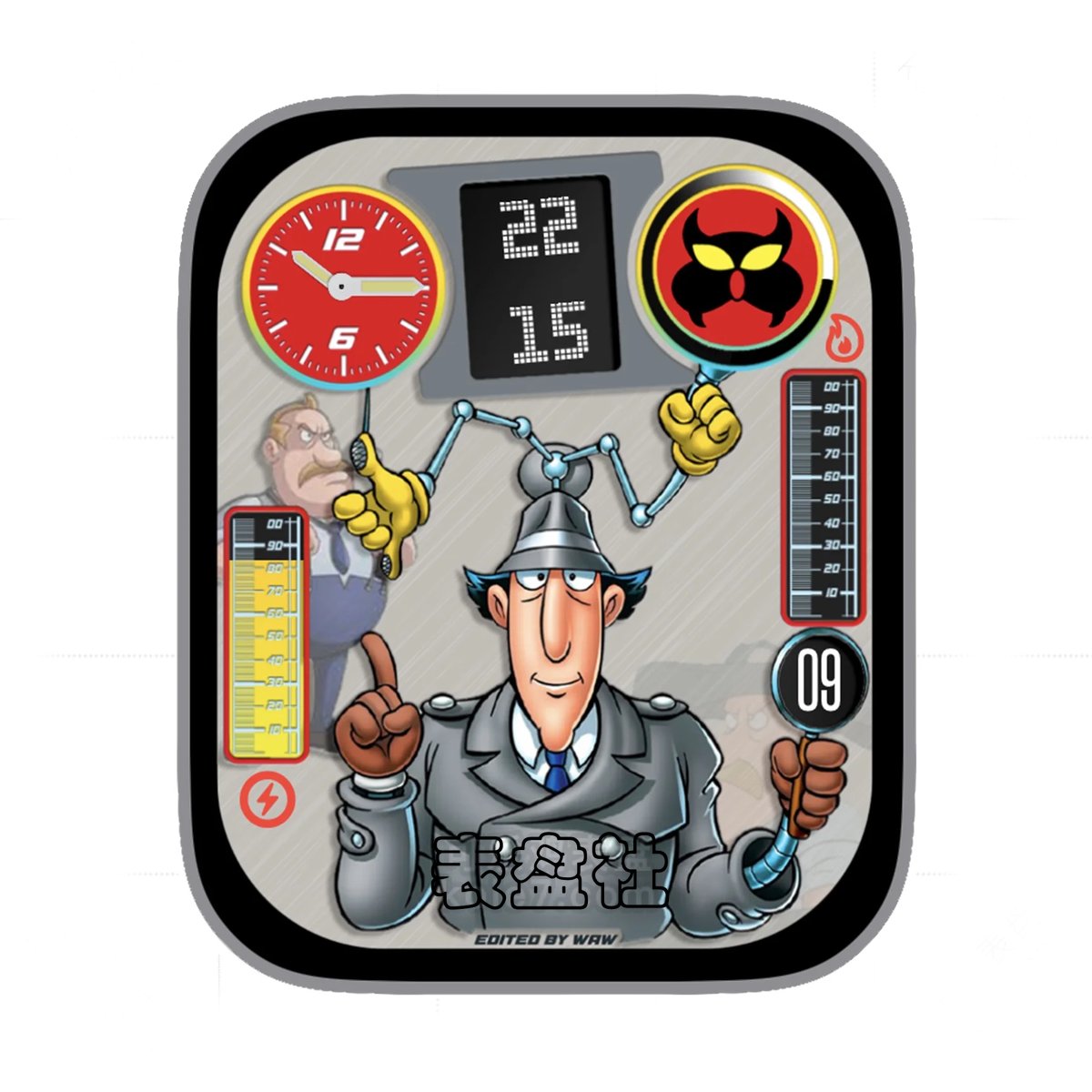 Inspector Gadget G型神探数字ultra专用表盘.clock&clock2 79355