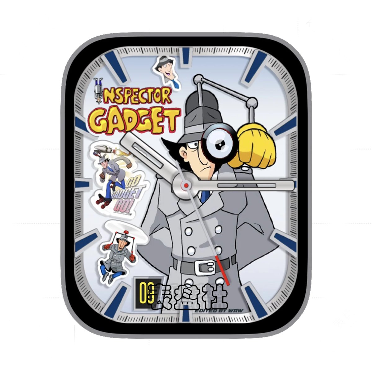 Inspector Gadget G型神探ultra专用表盘.clock&clock2 79359