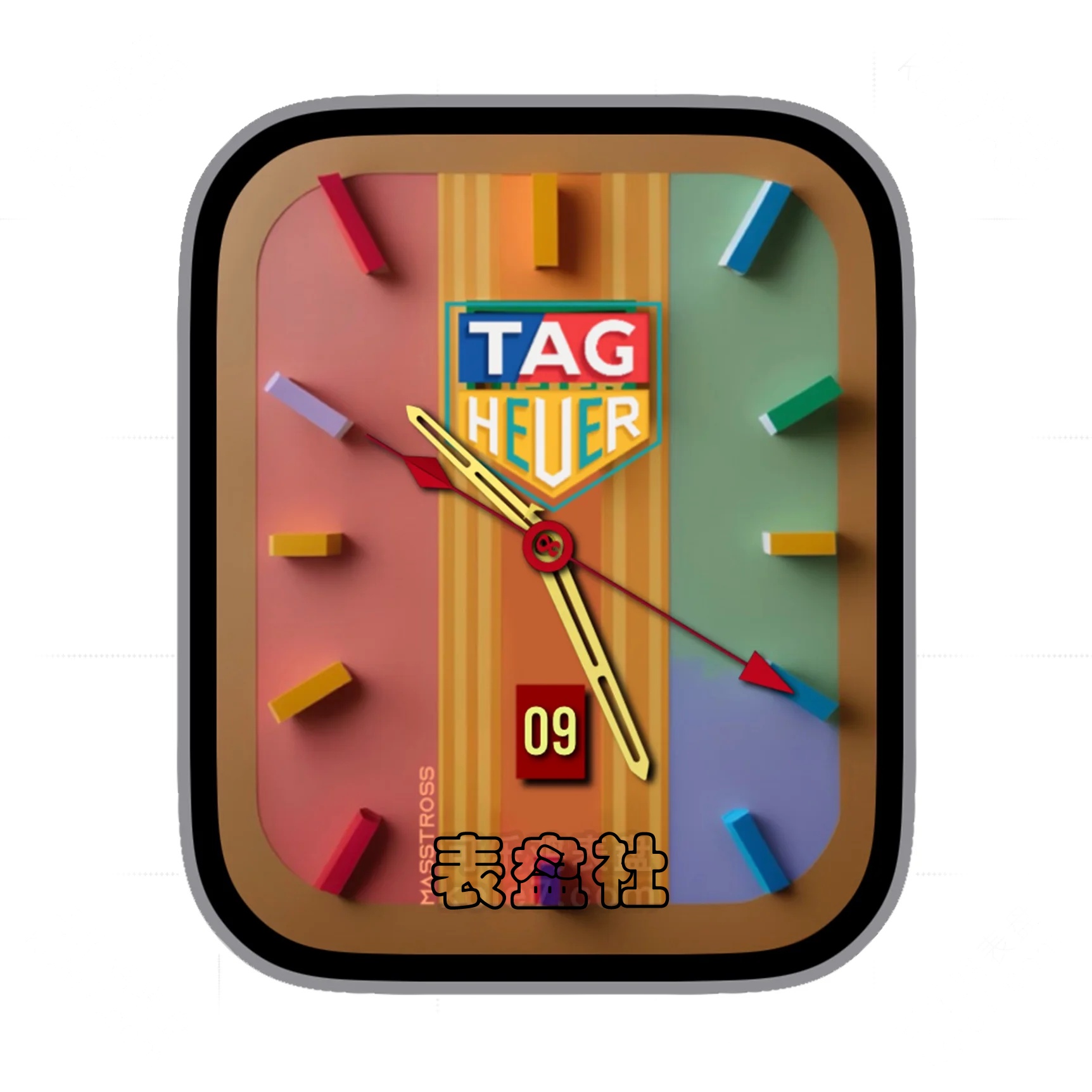 TAG HEUER泰格豪雅三拼色ultra专用表盘.clock&clock2 79499