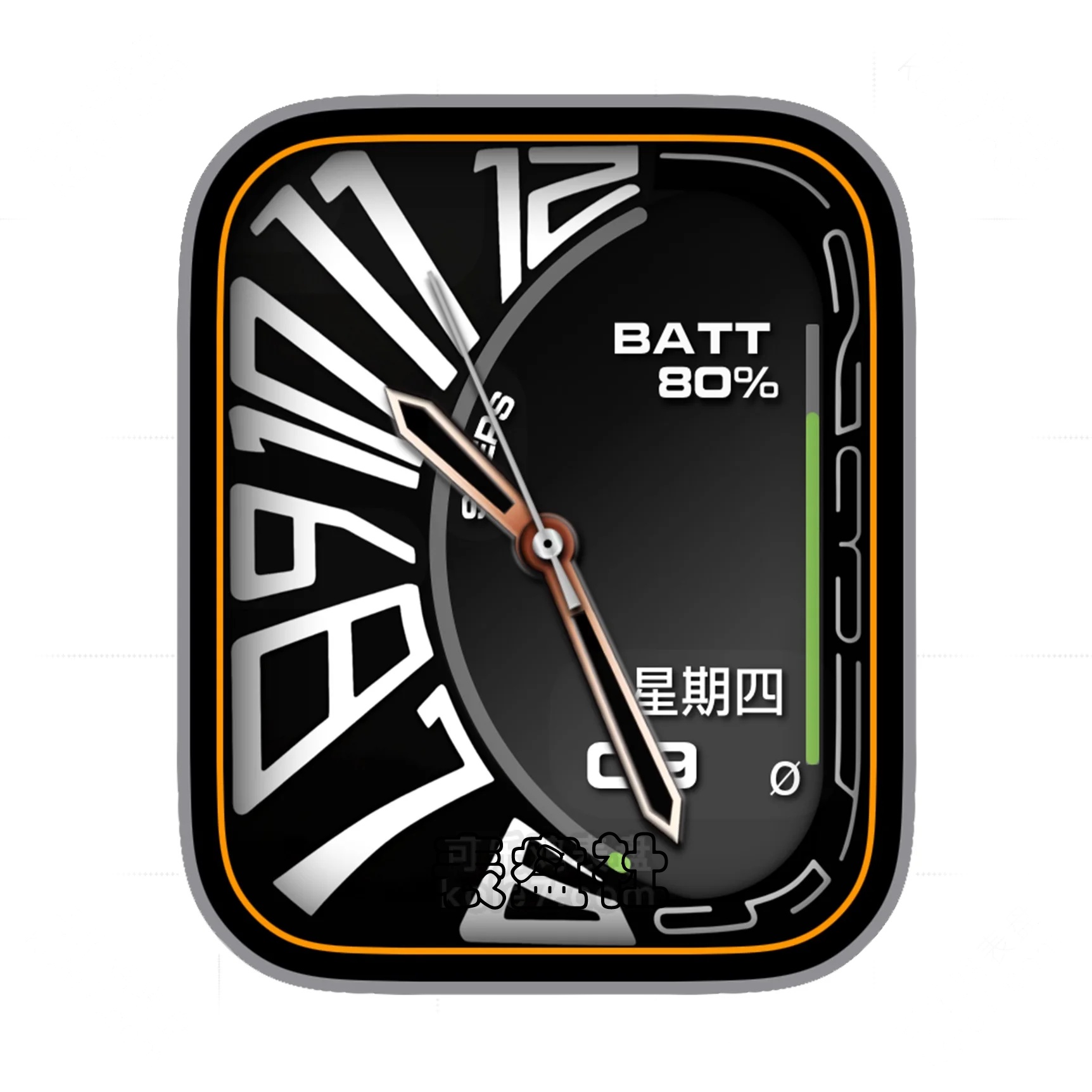 炫酷数字ultra专用表盘.clock&clock2 79511