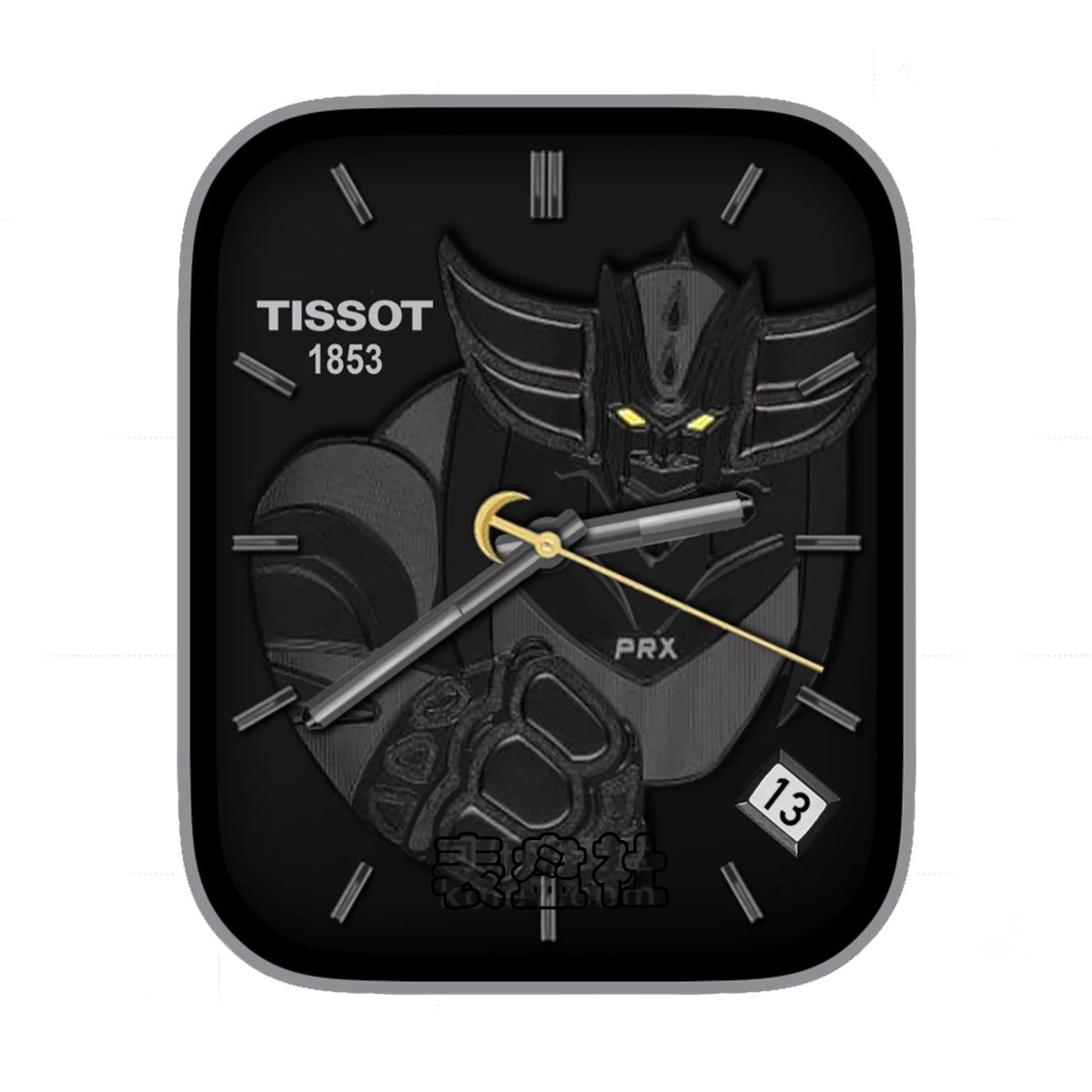 Tissot天梭PRX Powermatic 80 UFO机器人古连泰沙特别版ultra专用表盘.clock&clock2 79883