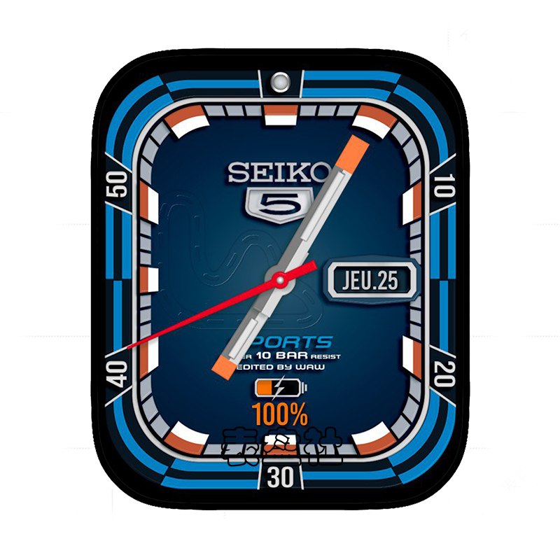 Seiko精工数字简约表盘