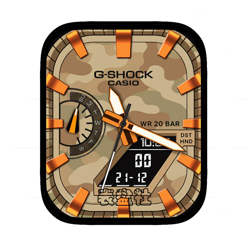 卡西欧Casio G-Shock指针表盘