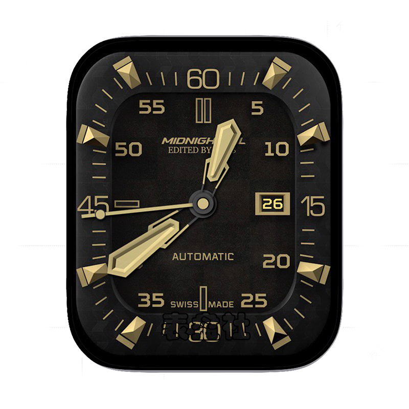 Midnight oil简约指针表盘