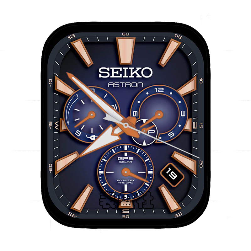 Seiko精工数字指针表盘