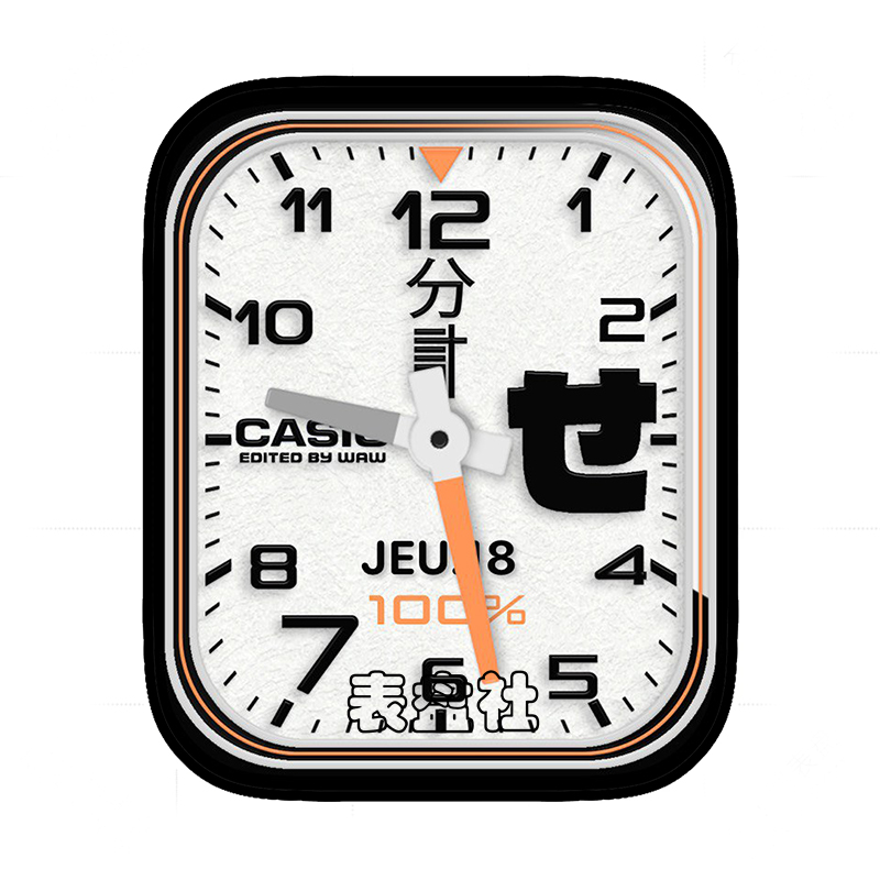 Casio卡西欧数字指针表盘