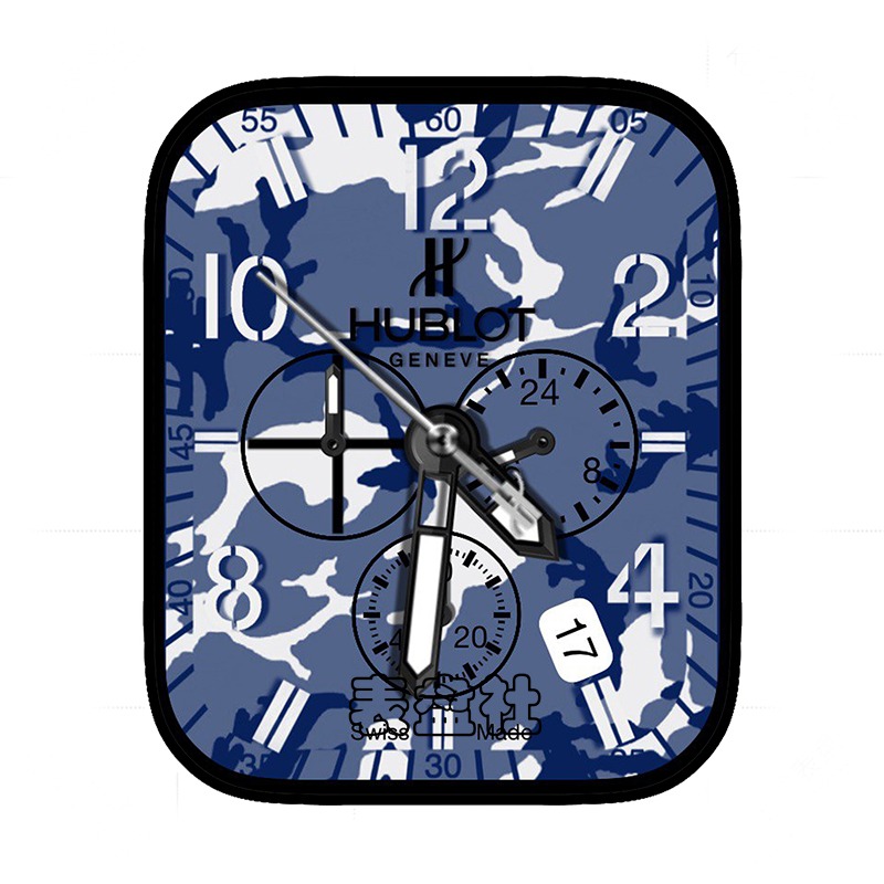 Hublot宇舶迷彩风简约表盘