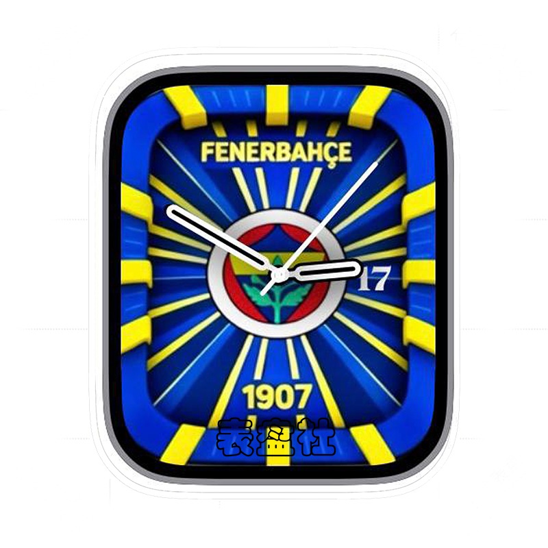 Fenerbahce简约指针表盘