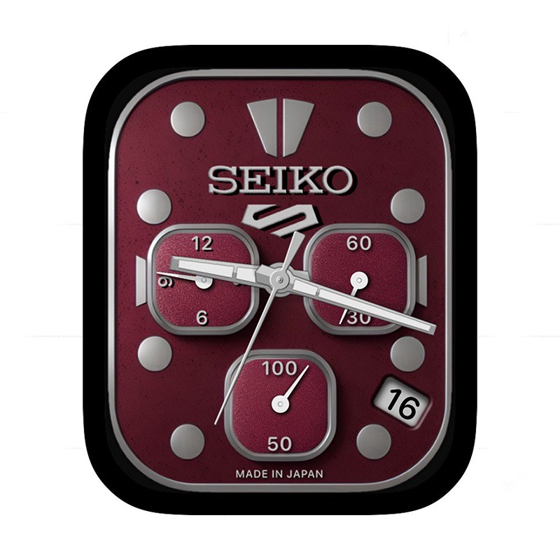 Seiko精工数字简约指针表盘