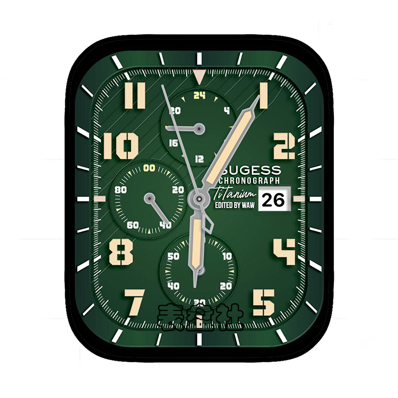 梭格仕Sugess 计时系列腕表表盘