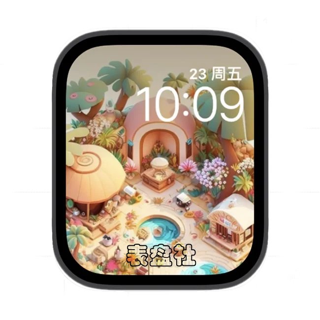 3D卡通动漫苹果手表iwatch壁纸表盘