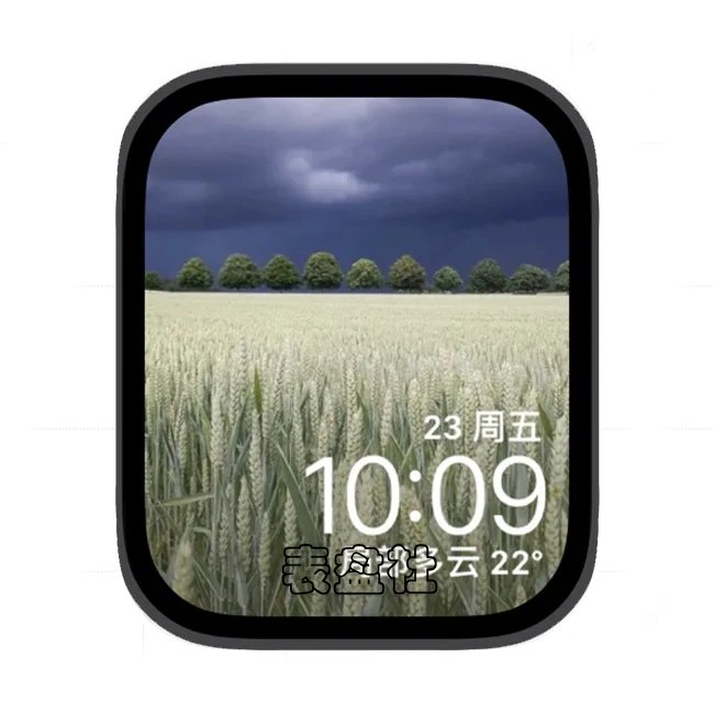 旷野景色苹果手表iwatch壁纸表盘
